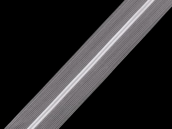 Reißverschluss spiralförmig 3 mm Transparent